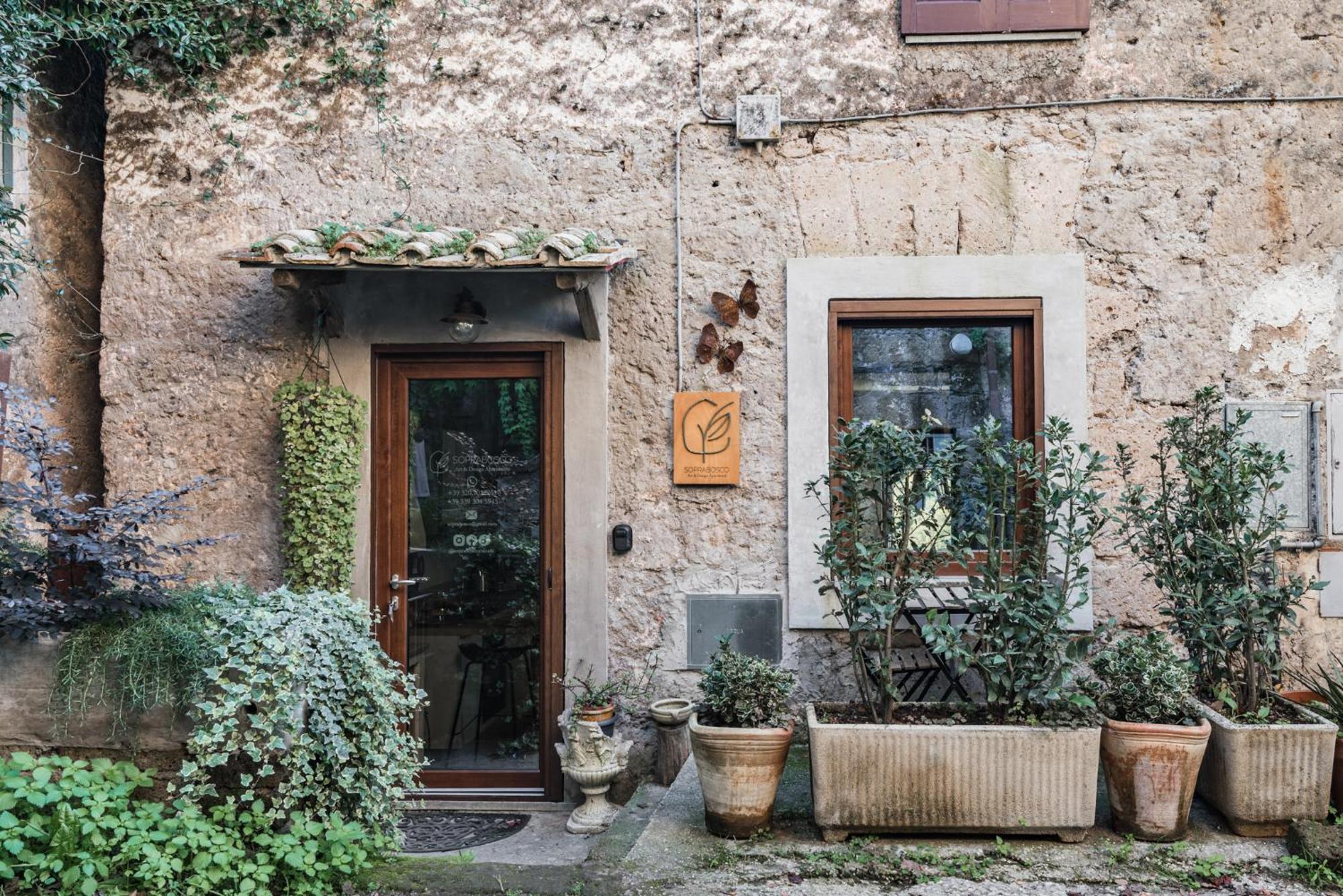 Soprabosco Calcata Art & Design Apartment Exterior foto